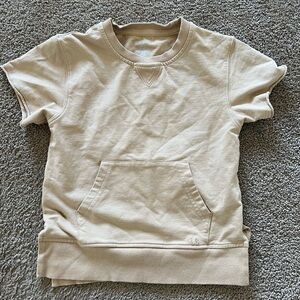 Little Bipsy Tan Short Sleeve Shirt